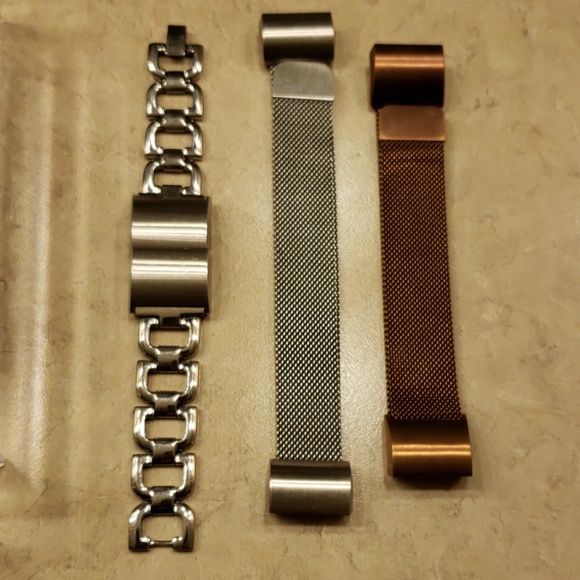 Fitbit Charge 2 Fitness Tracker Bundle Lot With Accessories🏃‍♀️ - Picture 3 of 6